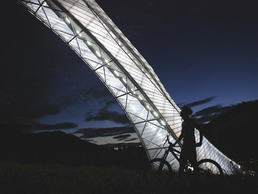 olympic ski jump, a olympic ski jump in garmish, germany, anschnaller